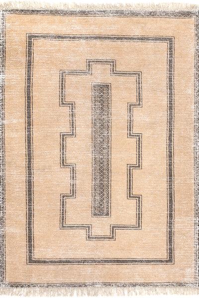 nuloom Ginger Cotton-Blend Area Rug Tan