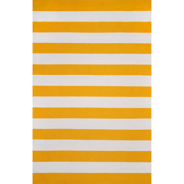 nuloom Gracen Cotton Stripe Area Rug Yellow
