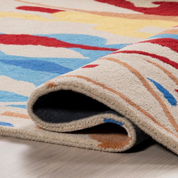 Nuloom Gramercy Abstract Wool Area Rug Multicolor