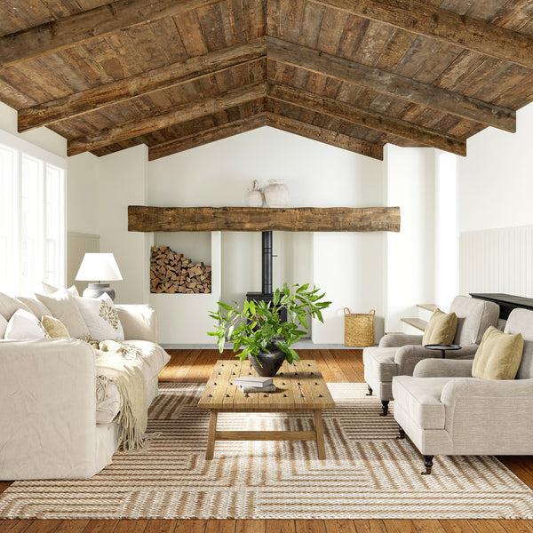 Nuloom Grassland Handwoven Jute Area Rug Ivory