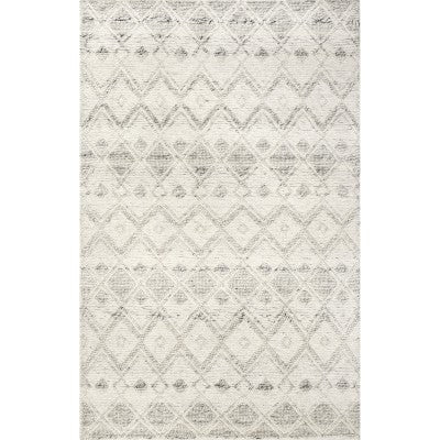 nuloom Greta Dotted Diamonds Texture Ivory