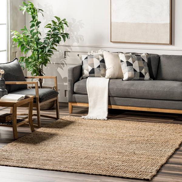 Nuloom Hailey Hand Woven Jute Area Rug Natural