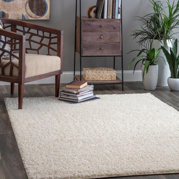 Nuloom Haisley Casual Shag Area Rug Beige