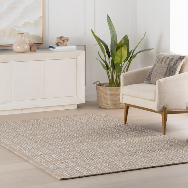 Nuloom Nuloom Halbeth Hand Tuffted Wool Area Rug Taupe