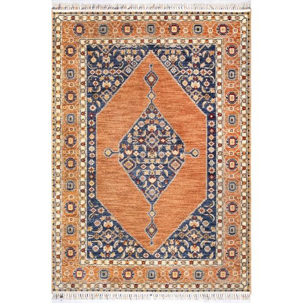 Nuloom Halley Floral Medallion Area Rug Ivory