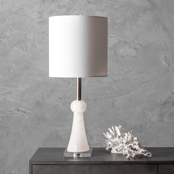 Nuloom Hampton 30" Metal Table Lamp Off White
