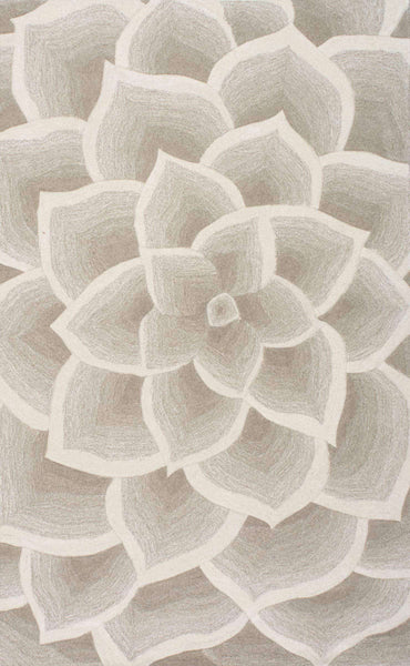 nuloom Hand Tufted Gol Area Rug Ivory