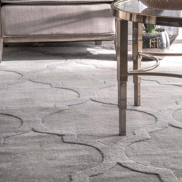 Nuloom Hand Tufted Maybell Grey