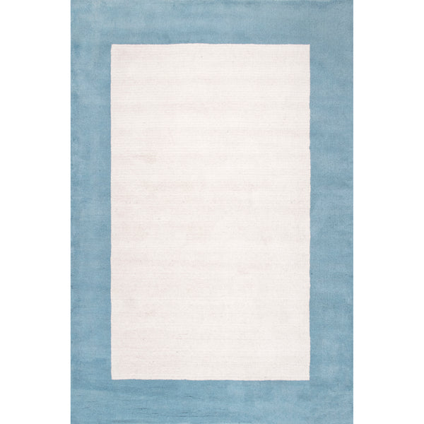 nuloom Hand Tufted Paine Area Rug Baby Blue