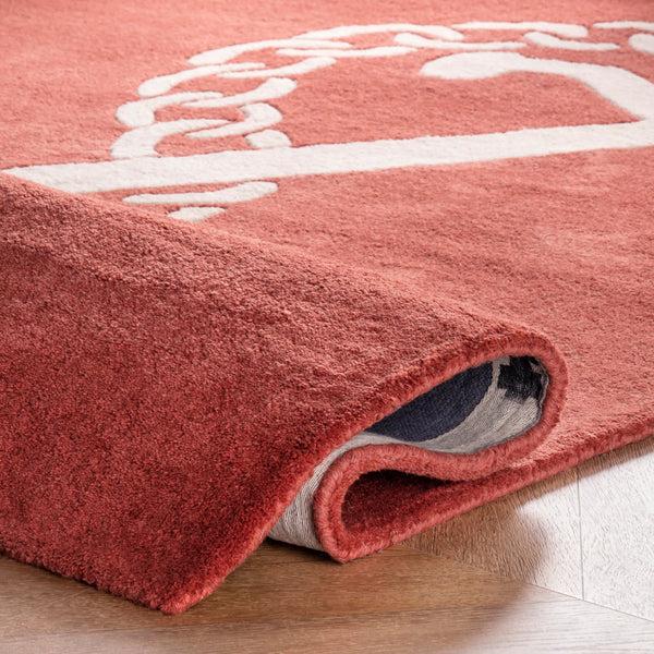 Nuloom Hand Tufted Set Sail Area Rug Rust