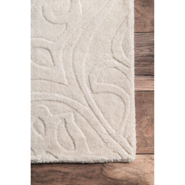Nuloom Hand Woven Strother Ivory