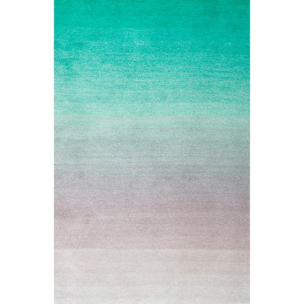 Nuloom Handmade Ombre Shag Turquoise