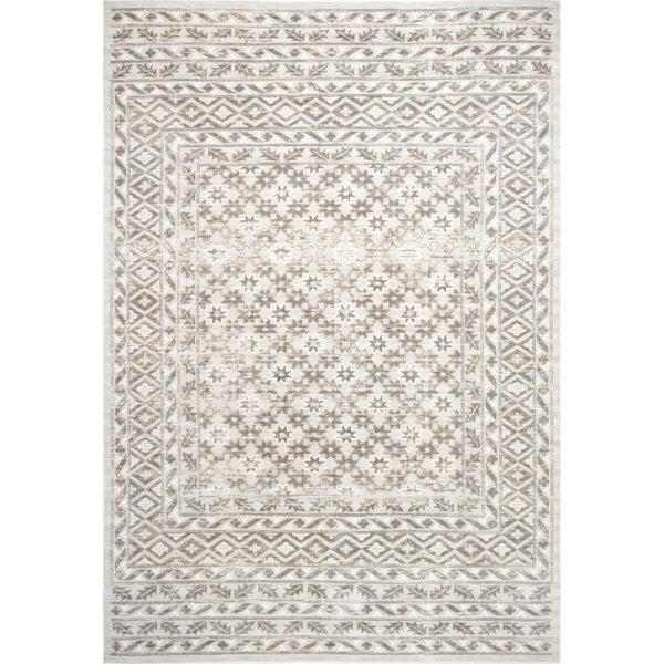 nuloom Harley Distressed Trellis Area Rug Beige