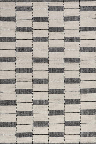 nuloom Harvey Wool and Cotton Area Rug Ivory