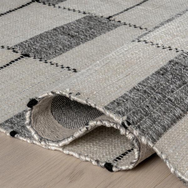 Nuloom Harvey Wool And Cotton Area Rug Ivory