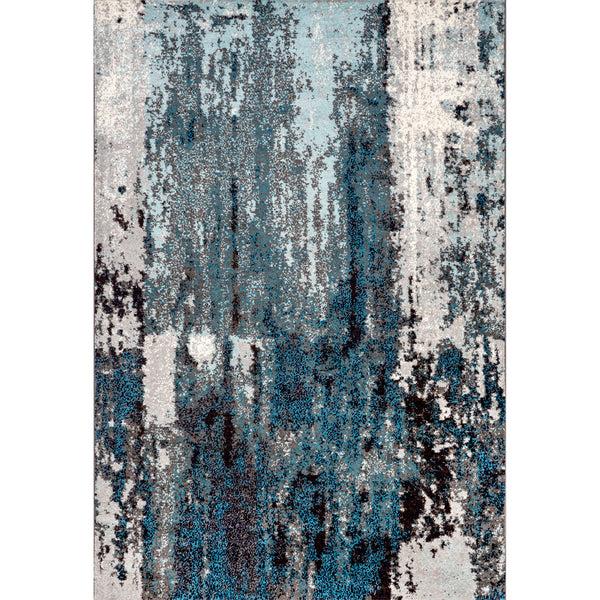 Nuloom Haydee Glacial Abstract Area Rug Blue