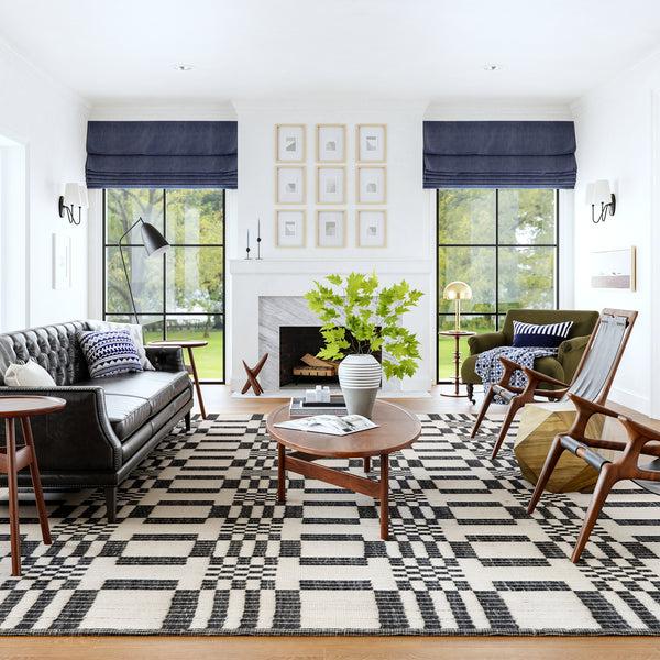 Nuloom Hendo Geometric Area Rug Grey