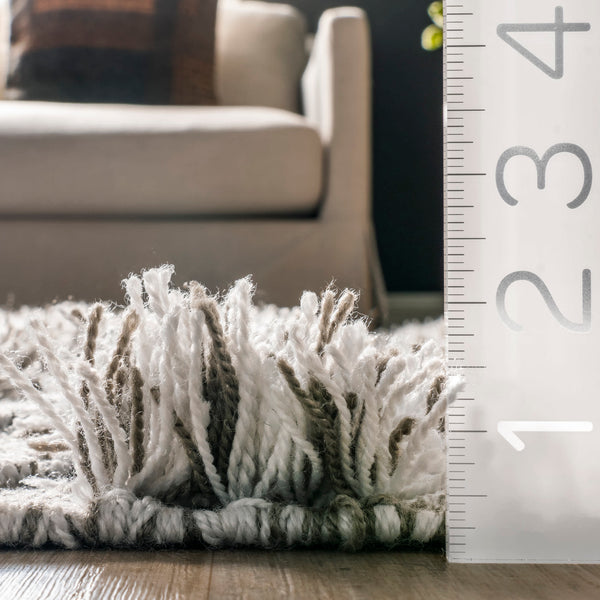Nuloom High Low Tribal Josiah Area Rug Grey