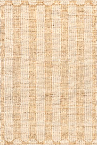 nuloom Hillcrest Jute and Wool Area Rug Natural