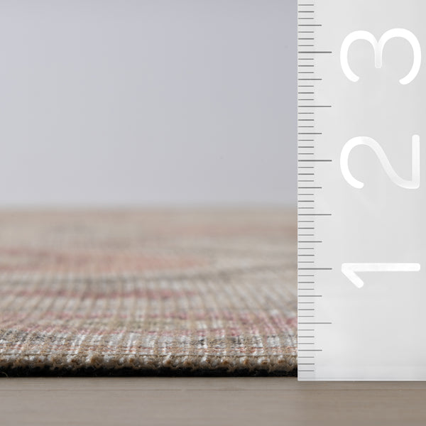 Nuloom Nuloom Hillstone Collection Winnow Traditional Vintage Medallion Area Rug Ivory