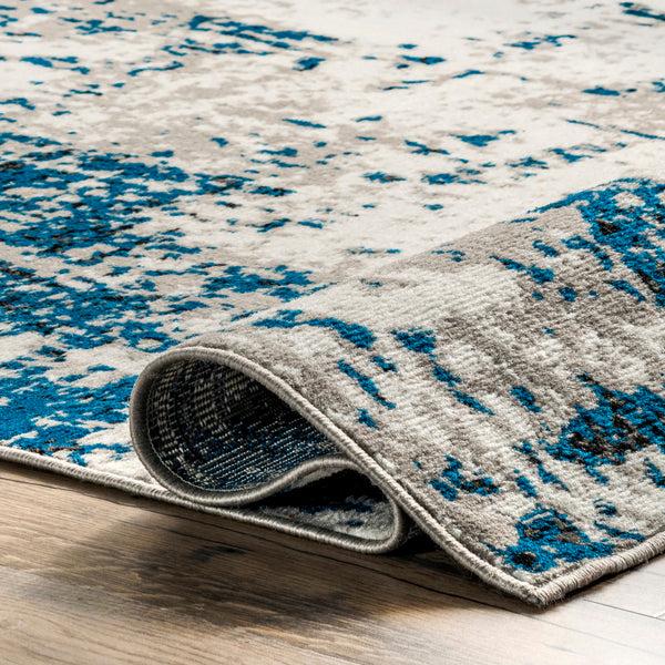 Nuloom Indira Abstract Modern Area Rug Blue