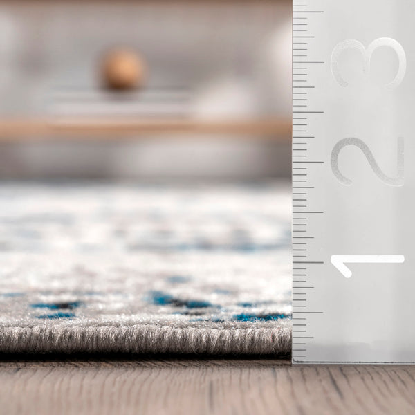 Nuloom Indira Abstract Modern Area Rug Blue