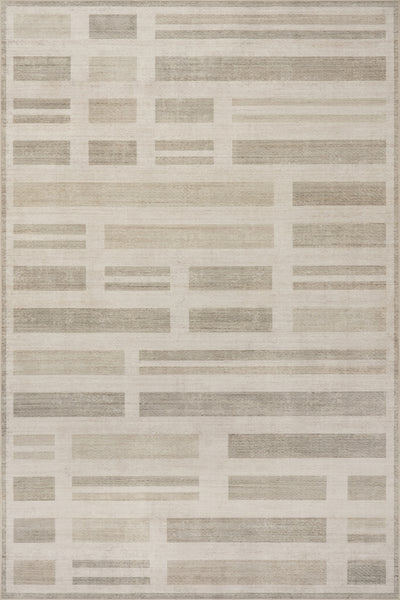 nuloom Nuloom Isyra Striped Washable Area Rug Beige