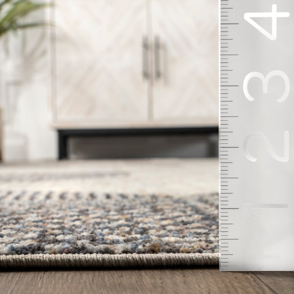 Nuloom Jamesina Modern Geometric Area Rug Gray