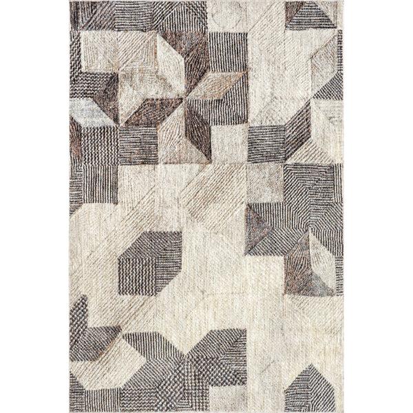 nuloom Jamesina Modern Geometric Area Rug Gray