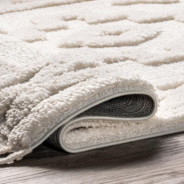 Nuloom Janece Casual Striped Jute Area Rug Beige