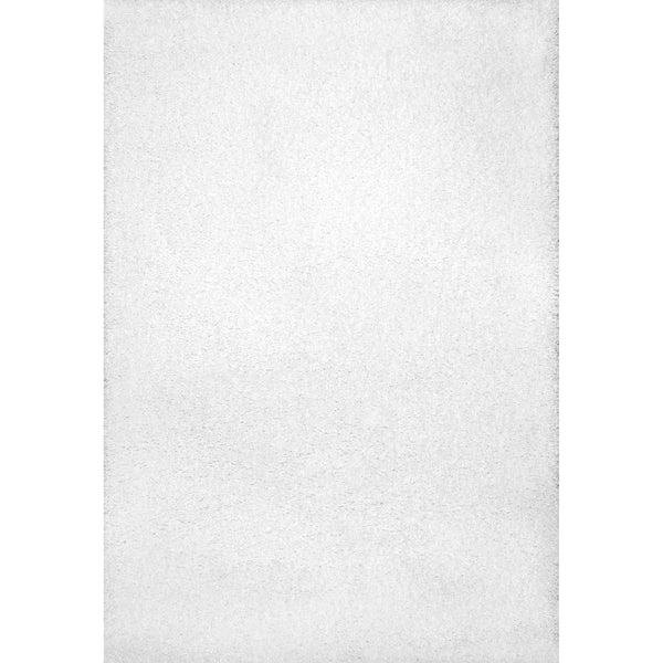 nuloom Janine Plush Shag Area Rug Gray
