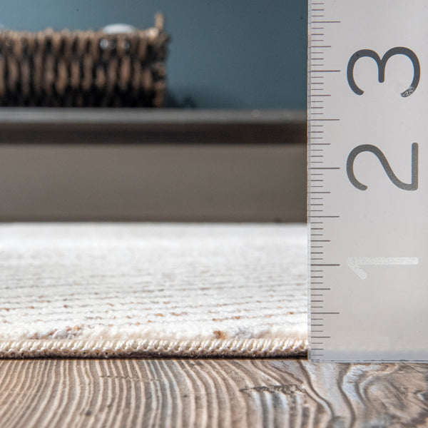 Nuloom Jazlyn Broken Chevrons Area Rug Beige