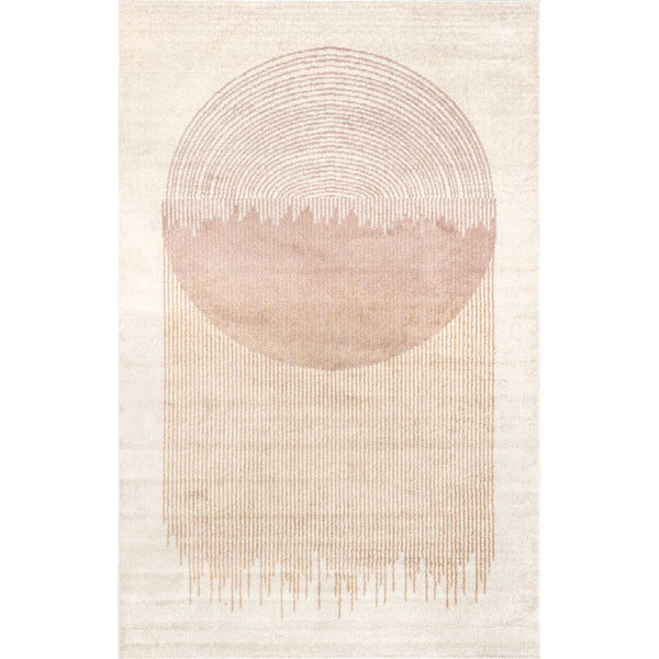nuloom Jobelle Modern Sunray Area Rug Rust