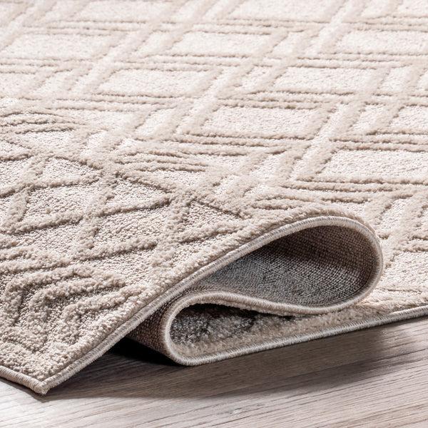 Nuloom Jolan Moroccan Lattice Area Rug Dark Gray