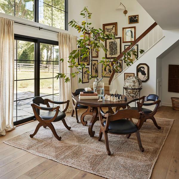 Nuloom Juniper Tiled Jute Area Rug Natural