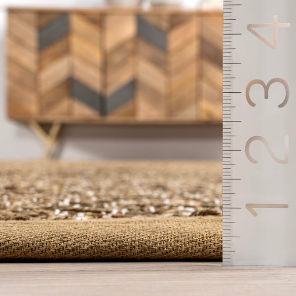 Nuloom Kaelie Casual Seagrass Area Rug Beige