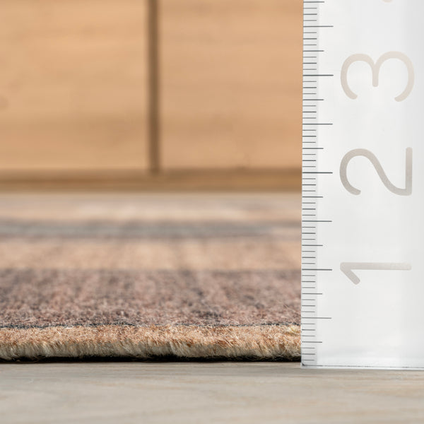 Nuloom Kali Gandaki Wool Area Rug Brown