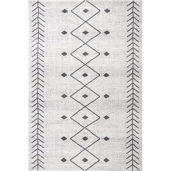 nuloom Kimia Diamond Area Rug Ivory