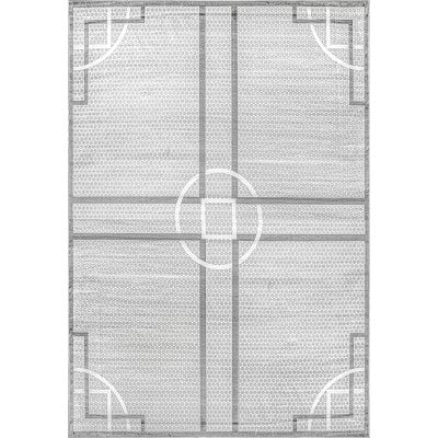 nuloom Kimora Modern Deco Light Grey