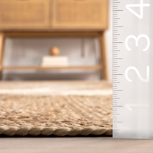 Nuloom Kiraz Diamond Trellis Jute Area Rug Natural