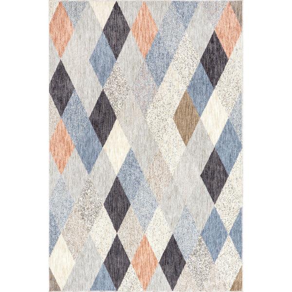 nuloom Kirstine Diamond Lattice Area Rug Gray