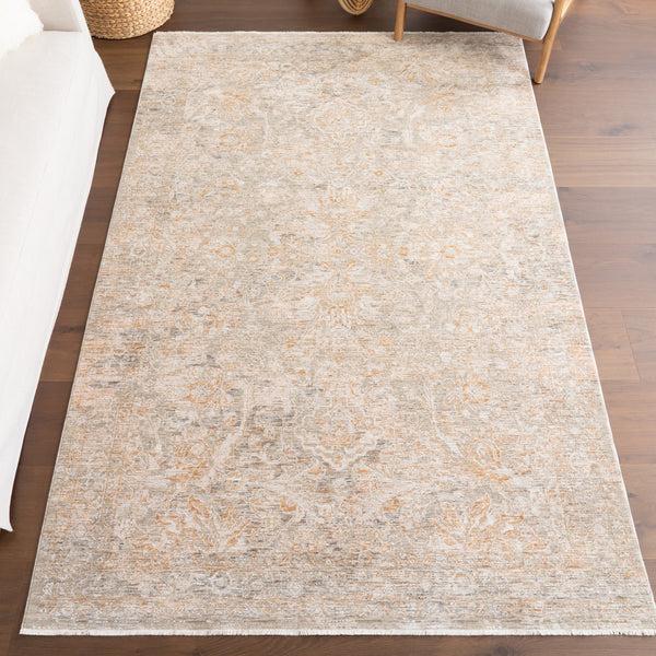 Nuloom Kriti Medallion Fringe Area Rug Taupe