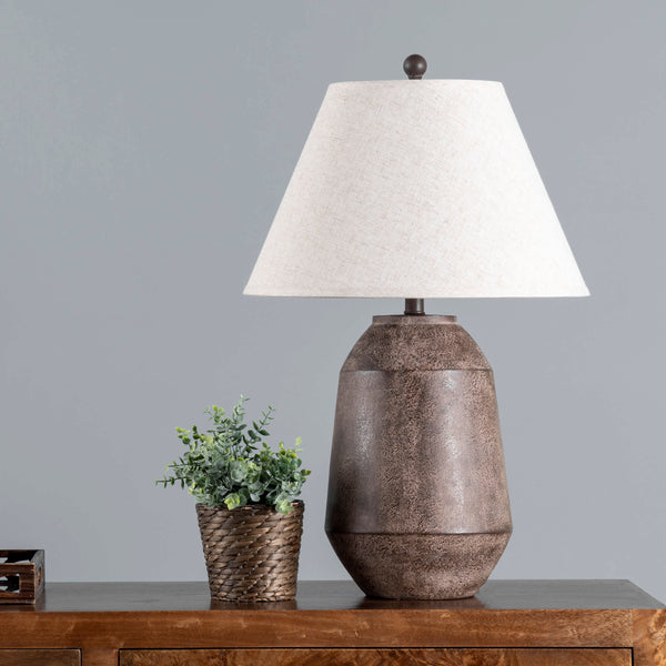 Nuloom Lagos 29" Resin Table Lamp Brown