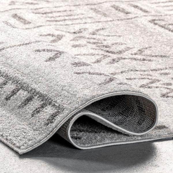 Nuloom Laine Tribal Patterned Boho Area Rug Beige