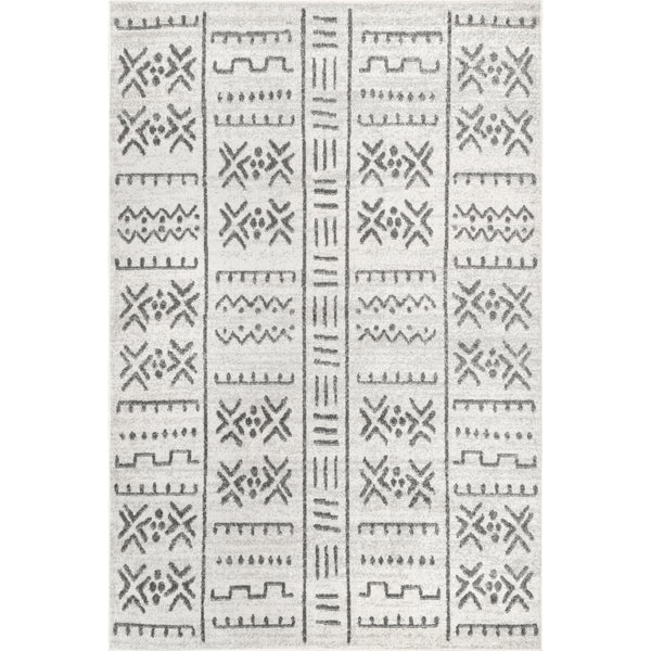 nuloom Laine Tribal Patterned Boho Area Rug Beige