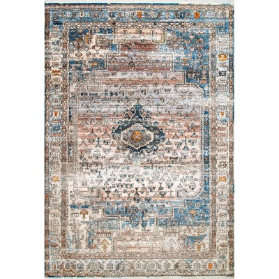 nuloom Lauryn Native Ceremonial Rust