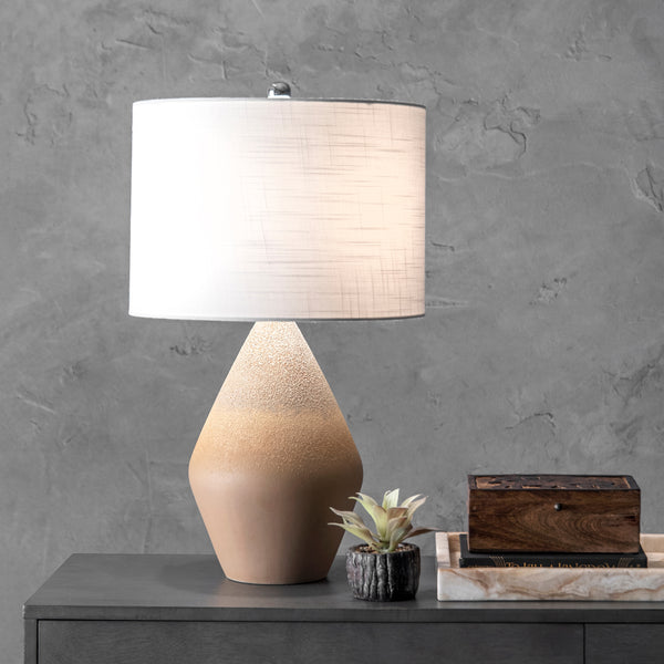 Nuloom Lexington 24" Glass Table Lamp Antique