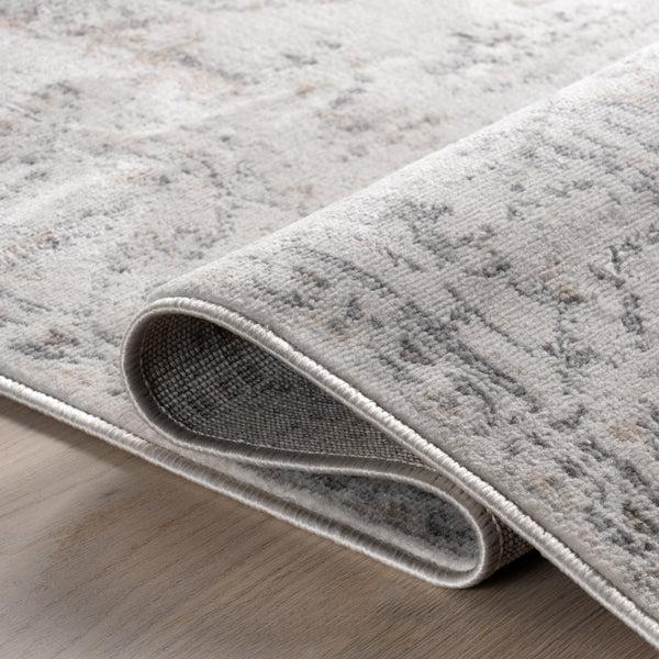 Nuloom Lilibet Traditional Medallion Area Rug Grey