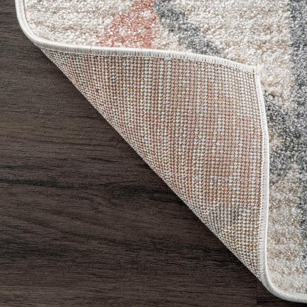 Nuloom Lydia Cubist Trellis Area Rug Beige