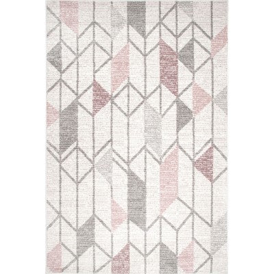 nuloom Lydia Cubist Trellis Area Rug Beige